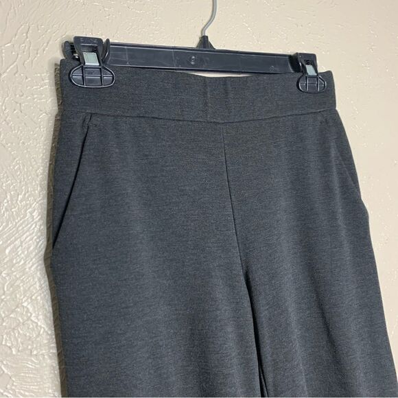 Loft Petite Pull On Wide Leg Pants gray - Picture 4 of 13